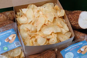 Hawaiian Sea Salt Cassava Chips 4oz bag