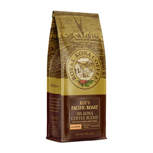 Roy's Pacific Roast 10% Kona 8oz Coffee Bag