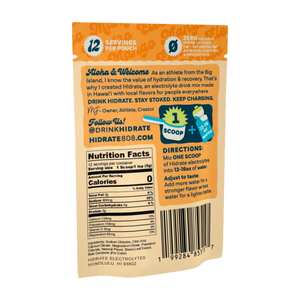 Electro Mango Electrolyte Powder (12 Serving Pouch)