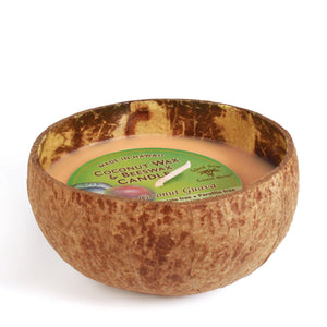 Mango Coconut Guava - Coconut Bowl Candle