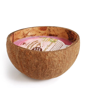 Plumeria Blossom - Coconut Bowl Candle