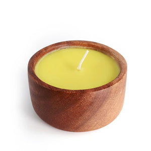 Pineapple - Monkeypod Wood Bowl Candle