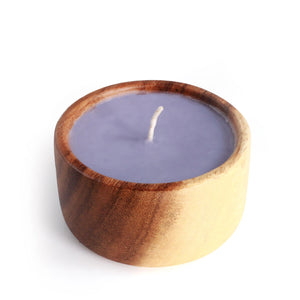Pikake Jasmine - Monkeypod Wood Bowl Candle