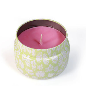 Plumeria Blossom Tin Candle