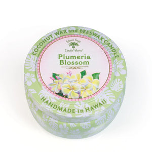 Plumeria Blossom Tin Candle