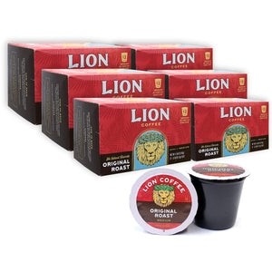 Lion Original Roast Single Serve Coffee Pods (6 Boxes)