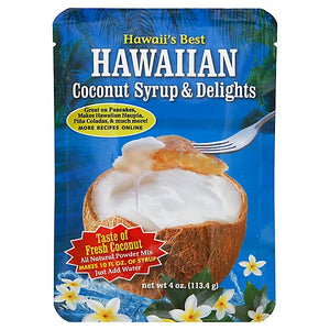 Coconut Syrup and Delights Mix