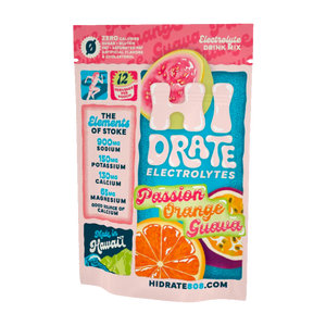 Passion Orange Guava Electrolyte Powder (12 Serving Pouch)