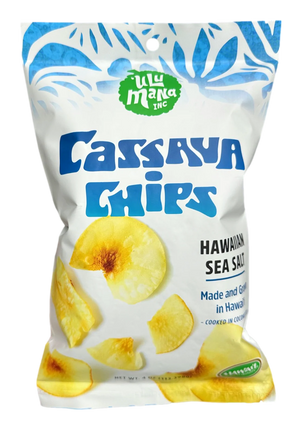 Hawaiian Sea Salt Cassava Chips 4oz bag