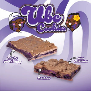 Noms Ube Cookies Chocolate Bark