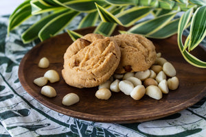 Macadamia Nut Shortbread Cookies