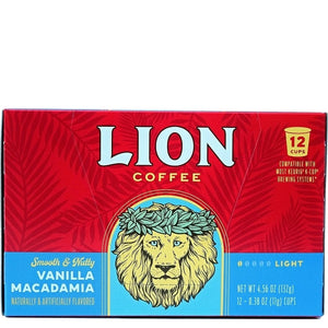 Vanilla Macadamia Nut Single Serve Coffee Pods