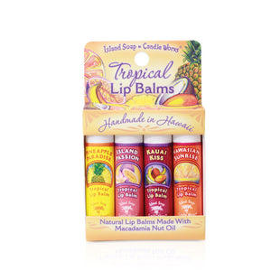 Tropical Lip Balm Sticks Sampler