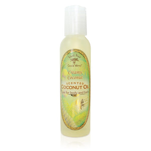 Creamy Coconut - 4 oz. Scented Coconut Oil