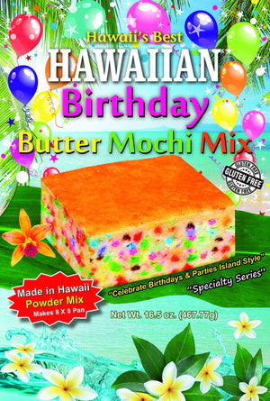 Hawaiian Birthday Butter Mochi Mix