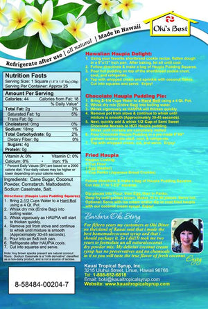 Hawaiian Haupia Luau Pudding Squares