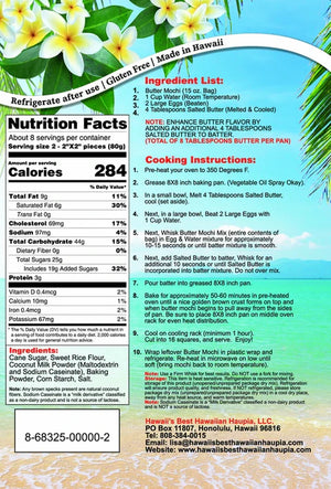Hawaiian Butter Mochi Mix