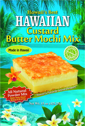 Hawaiian Custard Butter Mochi Mix
