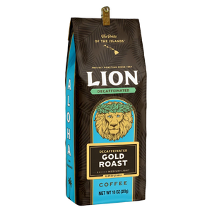 Lion Gold Roast Decaf 10oz Coffee Bag