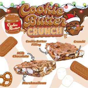 NOMS Cookie Butter Crunch candy pieces with cookies, pretzels and marshmallows